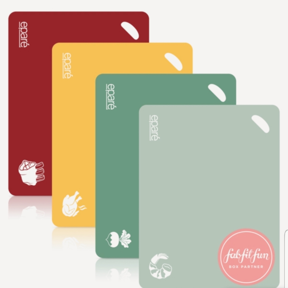 Epare cutting boards. Set of 4